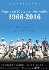 Regard sur 50 ans d’amitiés kurdes - 1966-2016 